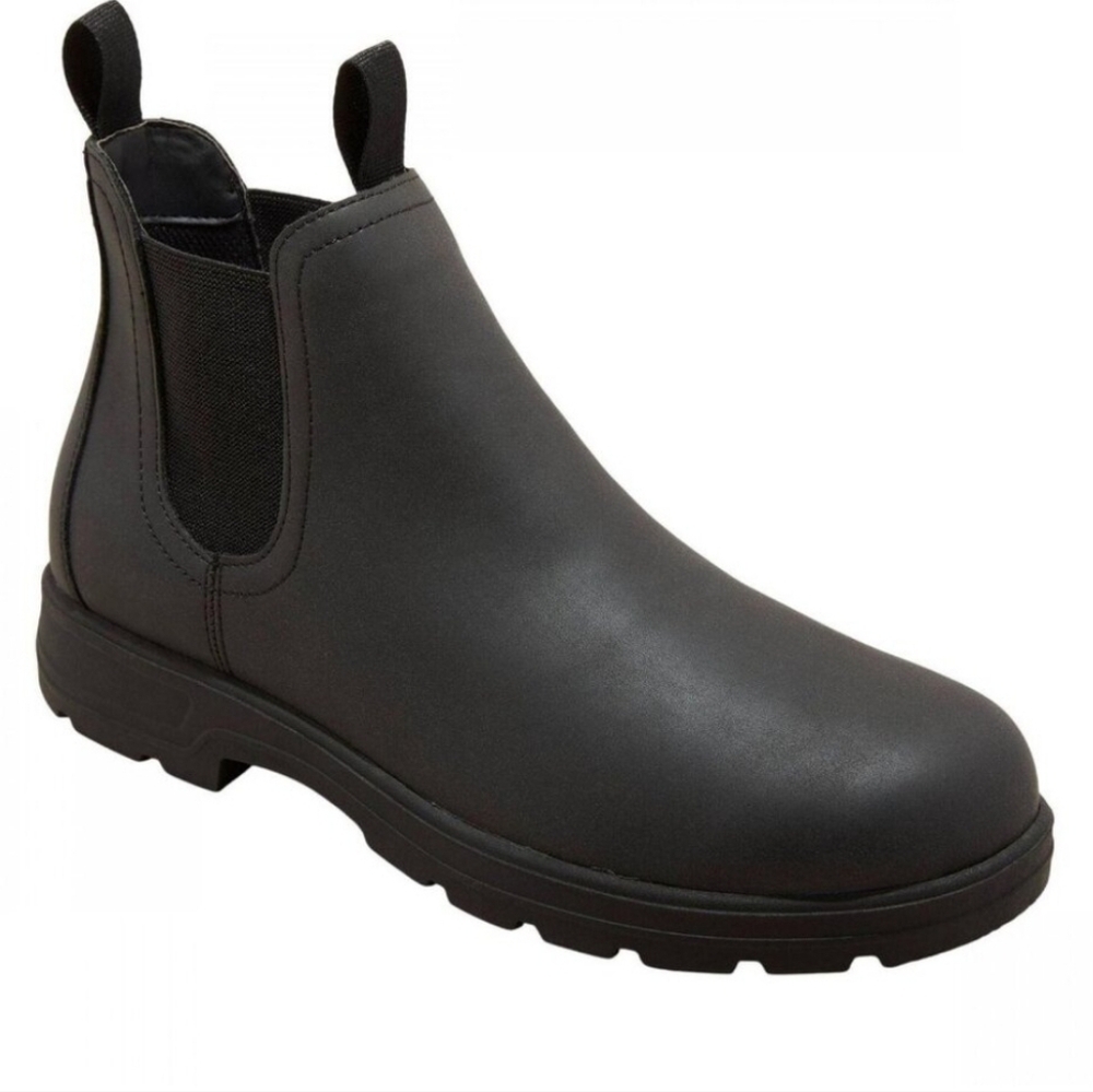 Goodfellow & Co. Black Pull On Huxley Chelsea Boots Size 8